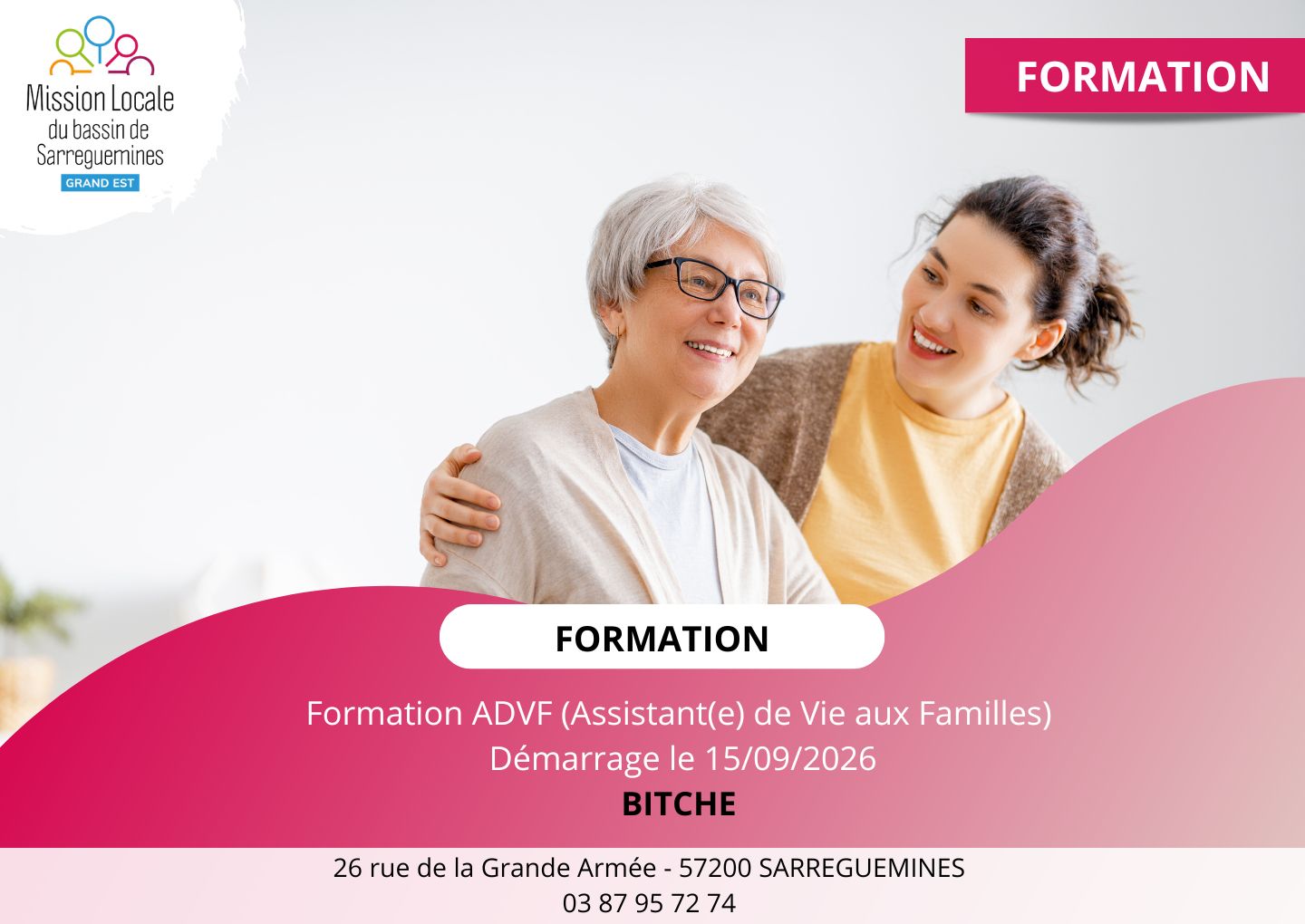 Formation ADVF Clôture le 15.09.2026