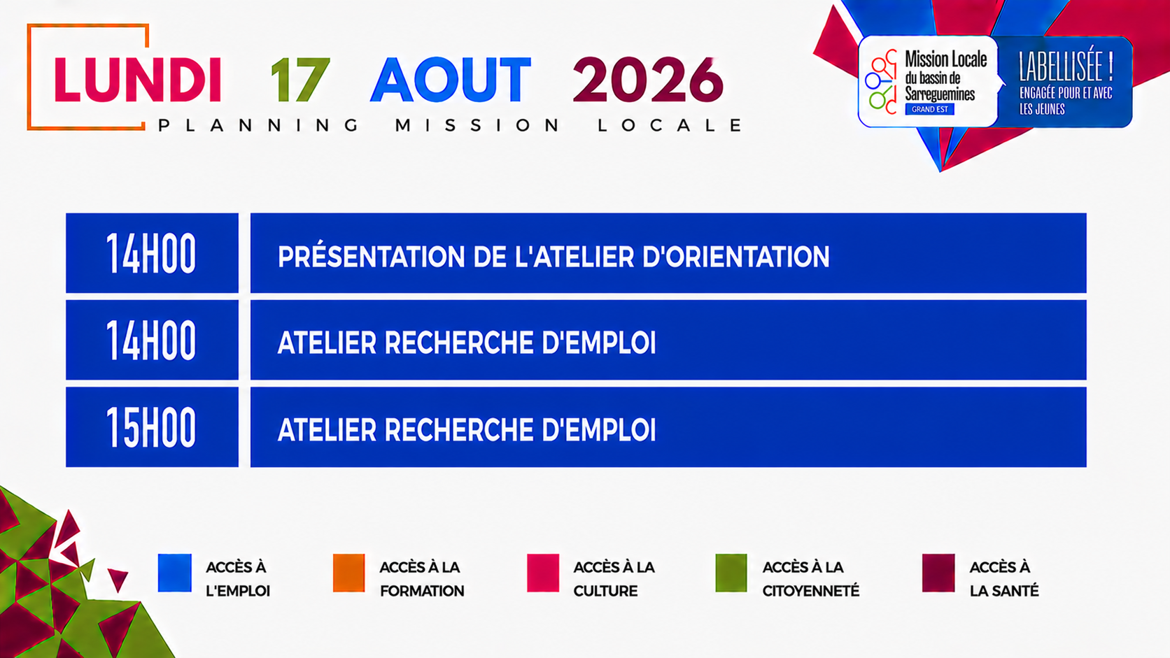 Lundi 17 Aout 2026