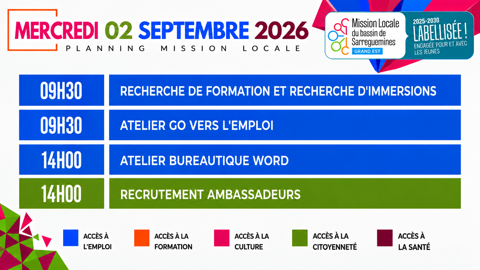 Mercredi 02 Sept
