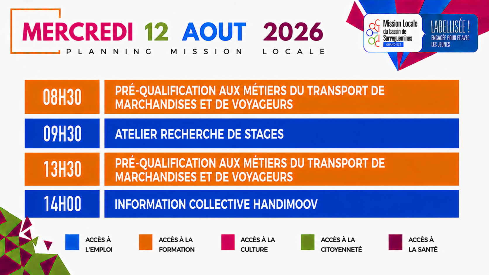 Mercredi 12 aout 2026