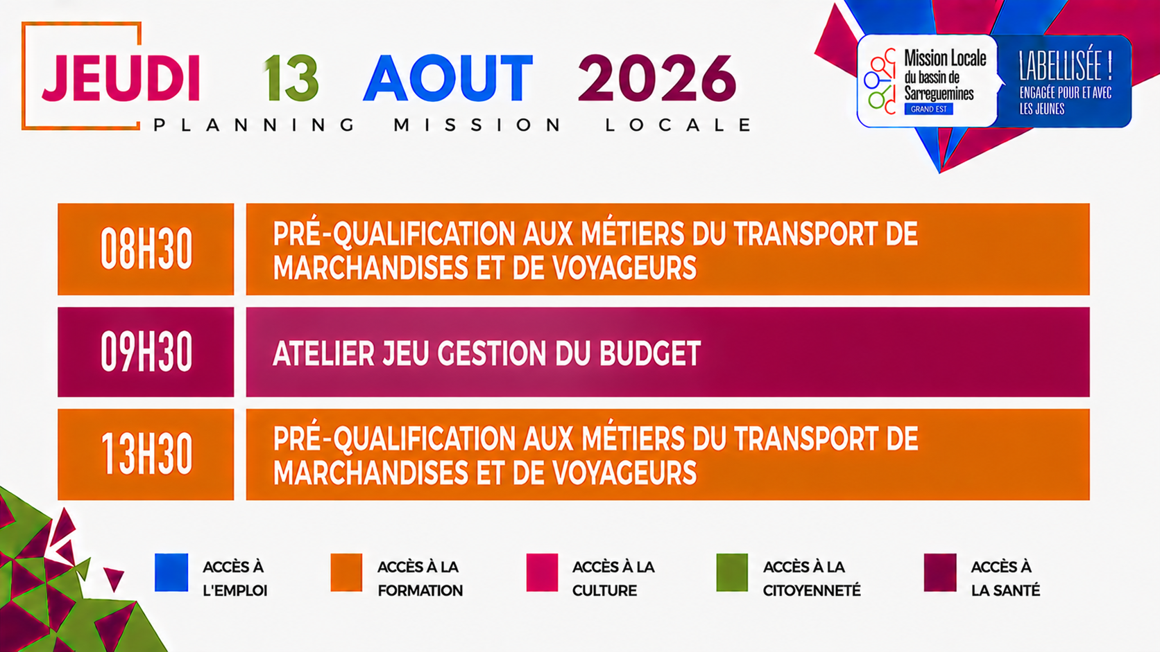 jeudi 13 aout 2026